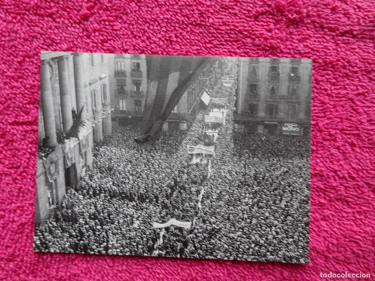 Fotografia antica: manifestaci&oacute; a favor de l'estatut 1932 lamina 234 el llibre d'or de catalunya un segle en imatges