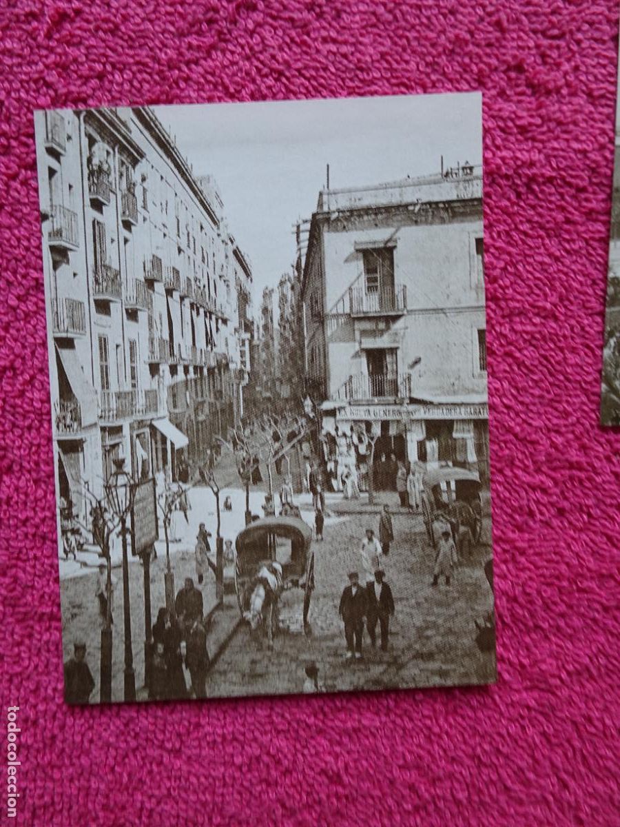 Fotografia antiga: tartanas amb la pla&ccedil;a del pedr&oacute; barcelona lamina 23 el llibre d'or de catalunya un segle en imatges