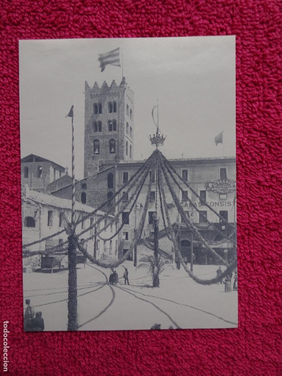 Fotografia antiga: monestir de santa maria de ripoll lamina 105 el llibre d'or de catalunya un segle en imatges