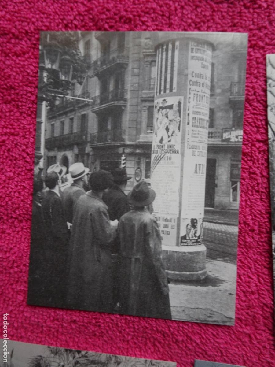 Fotografia antiga: campagnya electoral lamina 41 el llibre d'or de catalunya un segle en imatges