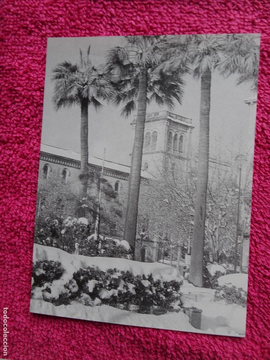Fotografia antiga: nevada de 1962 pla&ccedil;a de la universitat lamina 68 el llibre d'or de catalunya un segle en imatges