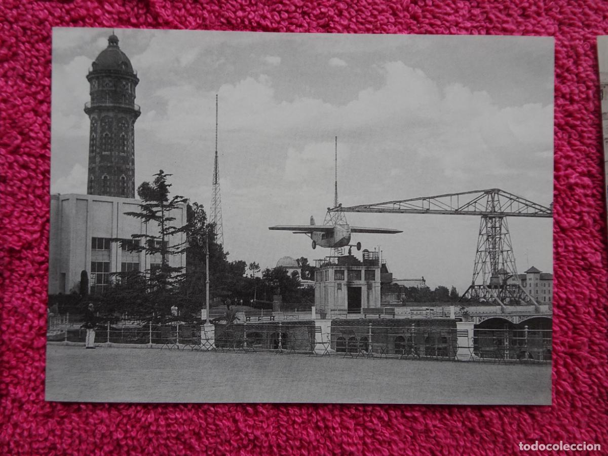Fotografia antiga: l'avi&oacute; del tibidabo barcelona anys 50 lamina 63 el llibre d'or de catalunya un segle en imatges