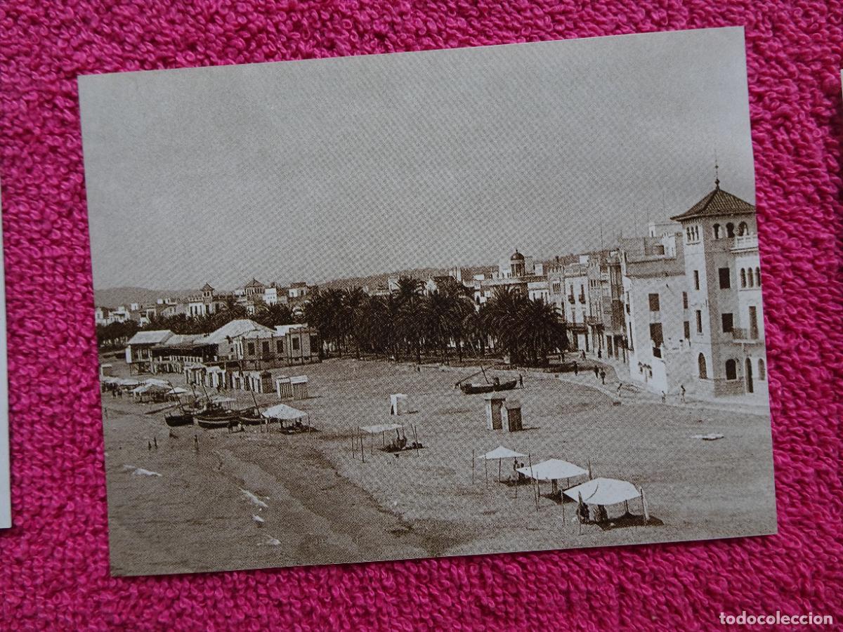 Photographie ancienne: platja de sitjes el garraf lamina 80 el llibre d'or de catalunya un segle en imatges