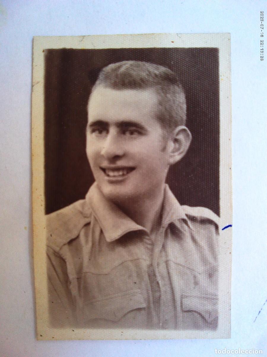 Fotograf&iacute;a antigua: INMEDIATA POST GUERRA : FOTO DE JOVEN MILITAR , 1942