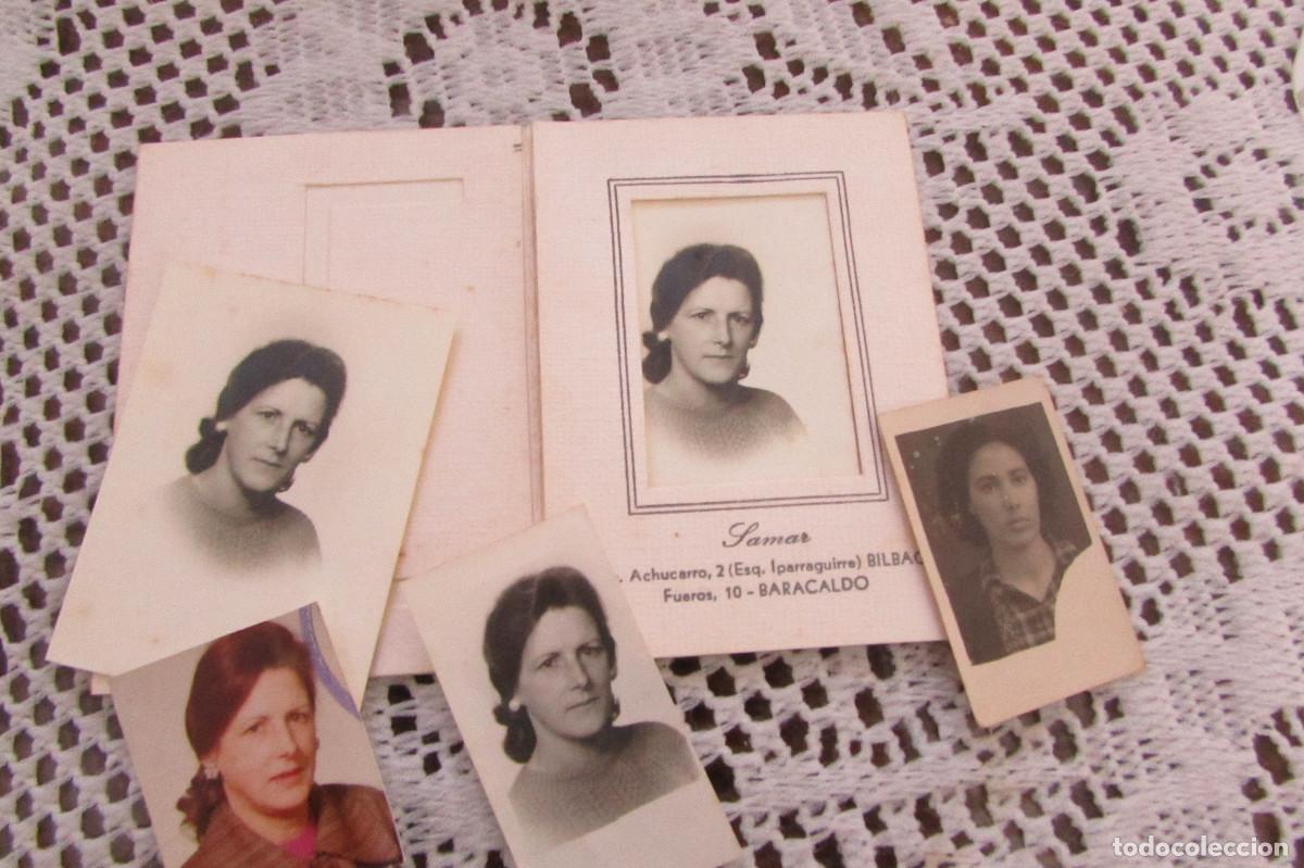 Fotografia antica: FOTOS CARNET A&Ntilde;OS 70 BARACALDO LAMAR