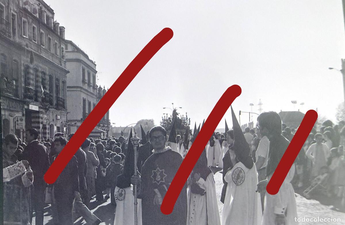 Fotograf&iacute;a antigua: Semana Santa Sevilla A&ntilde;os 70 - Fotograf&iacute;a Antigua - Negativo de celuloide