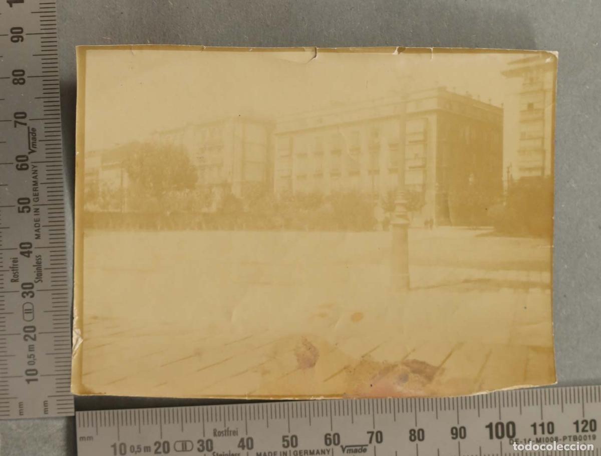 Fotograf&iacute;a antigua: FOTOGRAFIA. VISTA DE PLAZA A IDENTIFICAR. HACIA 1890