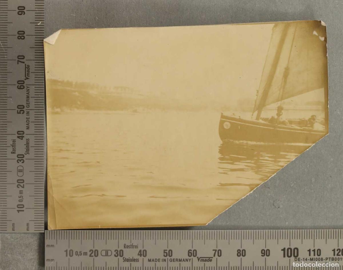 Fotograf&iacute;a antigua: FOTOGRAFIA. PUERTO EMBARCACION. &iquest;CASTRO URDIALES? HACIA 1890
