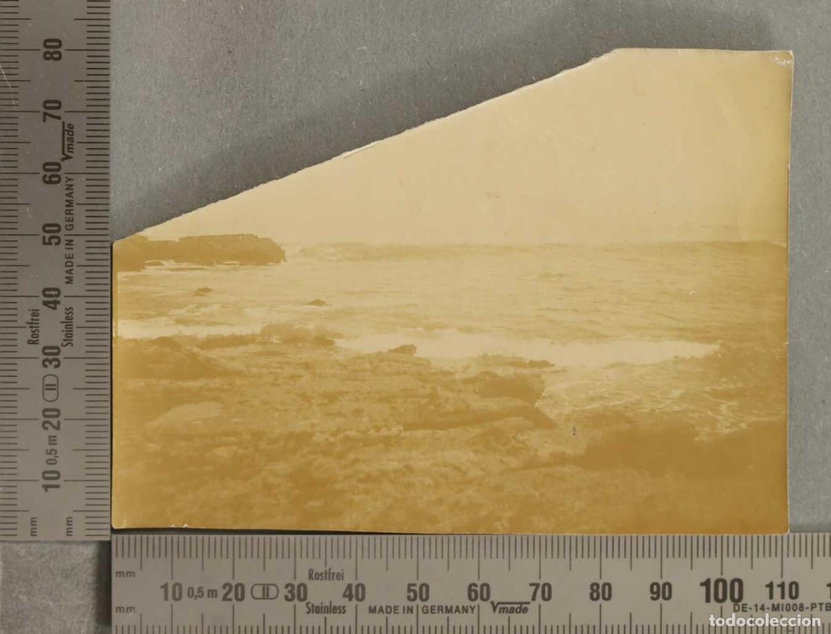 Fotograf&iacute;a antigua: FOTOGRAFIA. VISTA MAR. HACIA 1890. &iquest;CASTRO URDIALES?