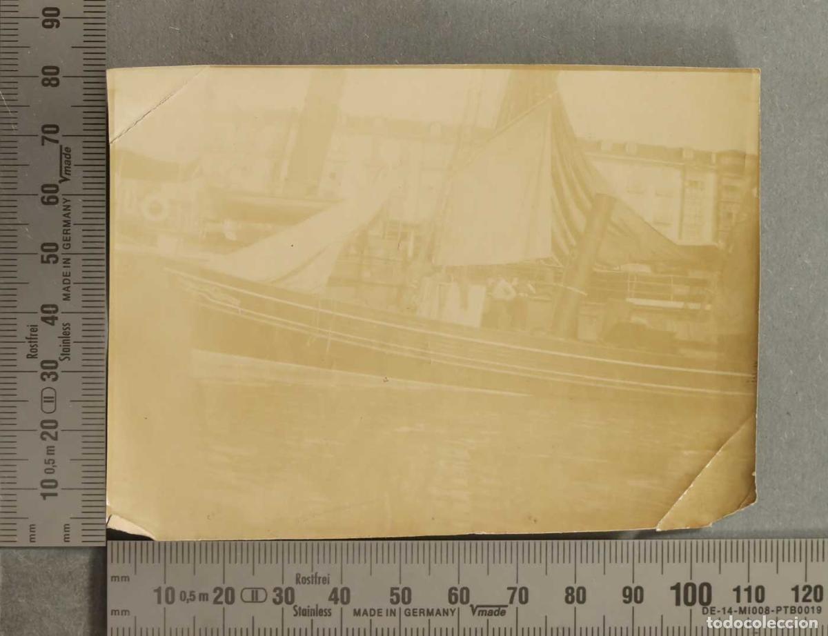 Fotograf&iacute;a antigua: FOTOGRAFIA. EMBARCACIONES. PUERTO. &iquest;CASTRO URDIALES? HACIA 1890