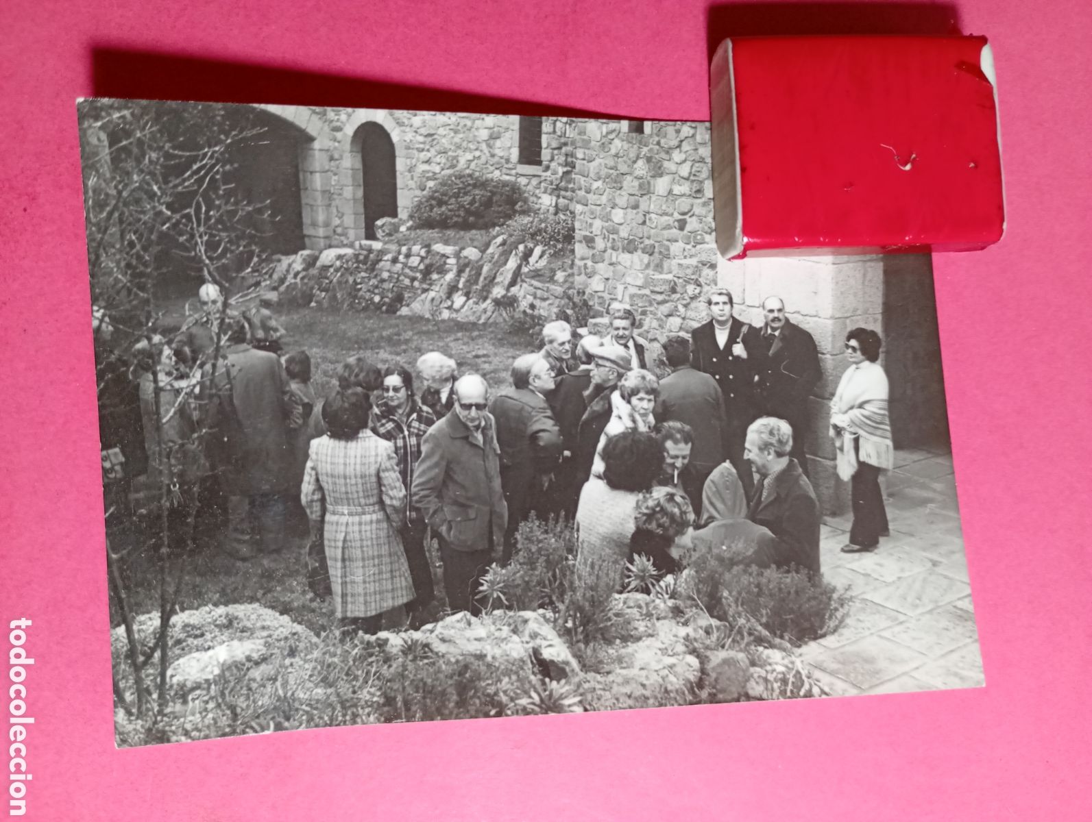 Fotografia antiga: CASTILLO DE LA ROCA DE GRANOLLERS 7 MARZO DE 1976 (REALMENTE CASTILLO DE LA ROCA DEL VALL&Eacute;S)