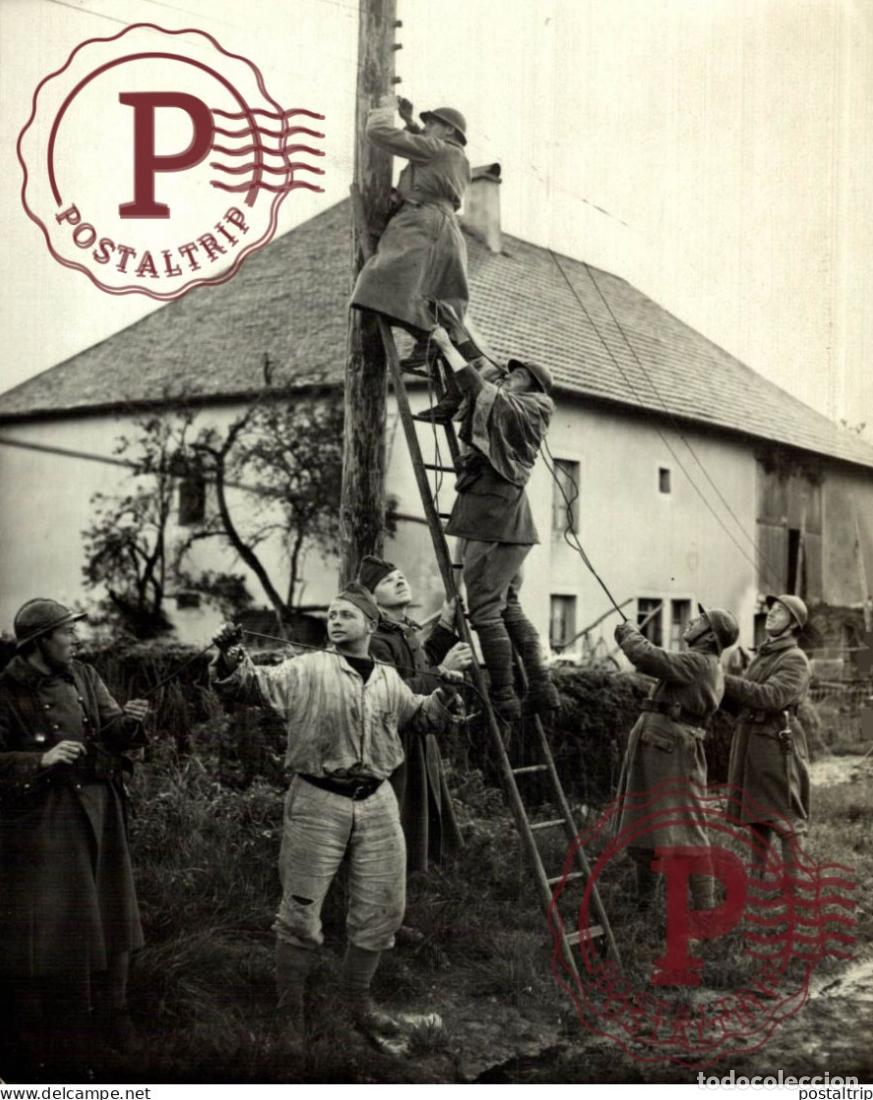 Antique Photography: 1938 T.S.F. TELEPHONISTES TELEPHONE TELEFONE 17*12CM
