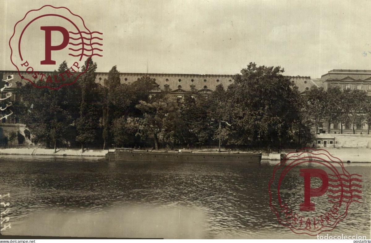 Fotografia antica: STODE DU MALIN AMARE PRES DU PONT DES ST PERES PARIS FRANCE 16*11CM