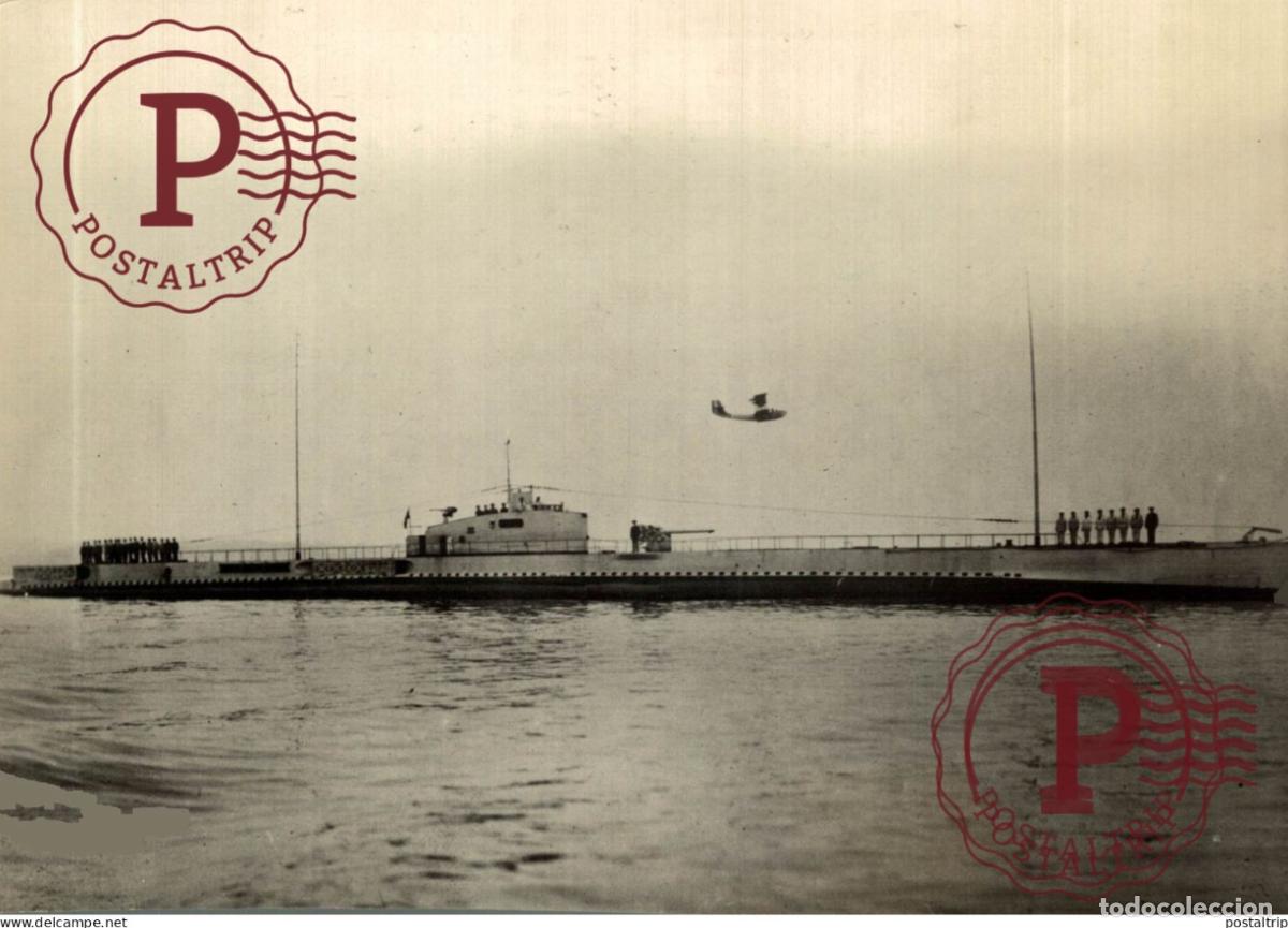 Fotografia antica: Prom&eacute;th&eacute;e Q153 was a Redoutable-class submarine of the French Navy 18*13CM