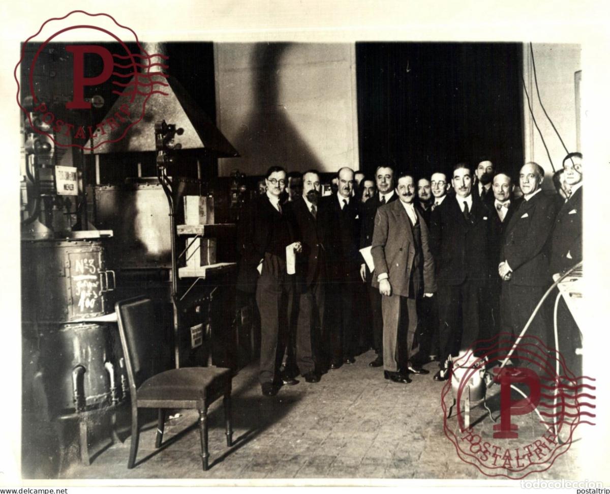 Fotografia antica: INVENTEUR POLONAIS DUNIKOWSKI PRINTED 1970? 24*18CM