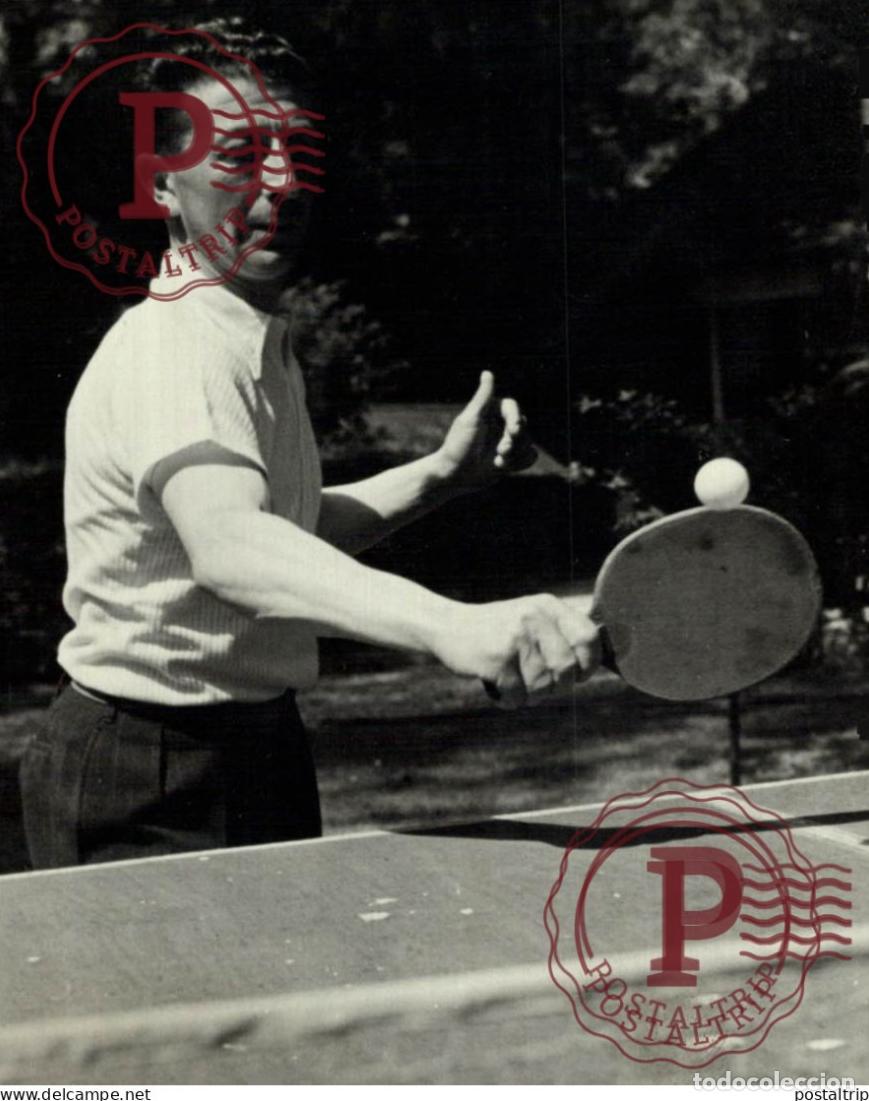 Fotografia antica: TABLE TENNIS PING PONG 12*9CM