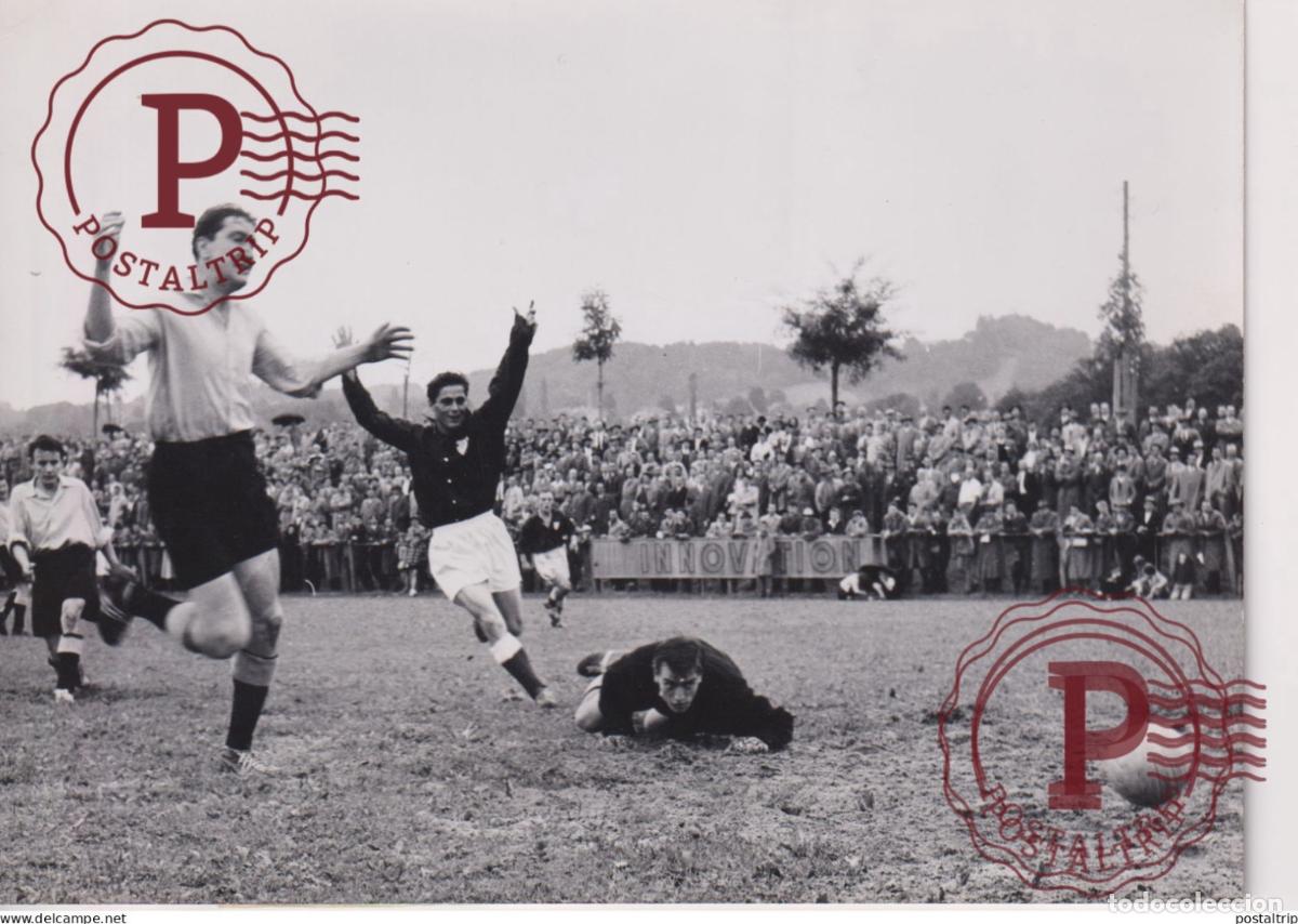 Fotografia antica: malley soleure FREYMOND FISCHLI GARDIEN CRUCHON 18*13CM VOETBAL FOOTBALL SOCCER
