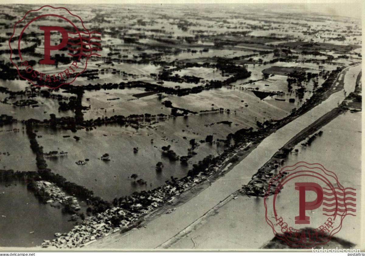 Fotografia antiga: CHINE CHINA HINGHWO YANGTSEKIANG YANGTSE KIANG YANGT SEKIANG FLOODS 18*13CM