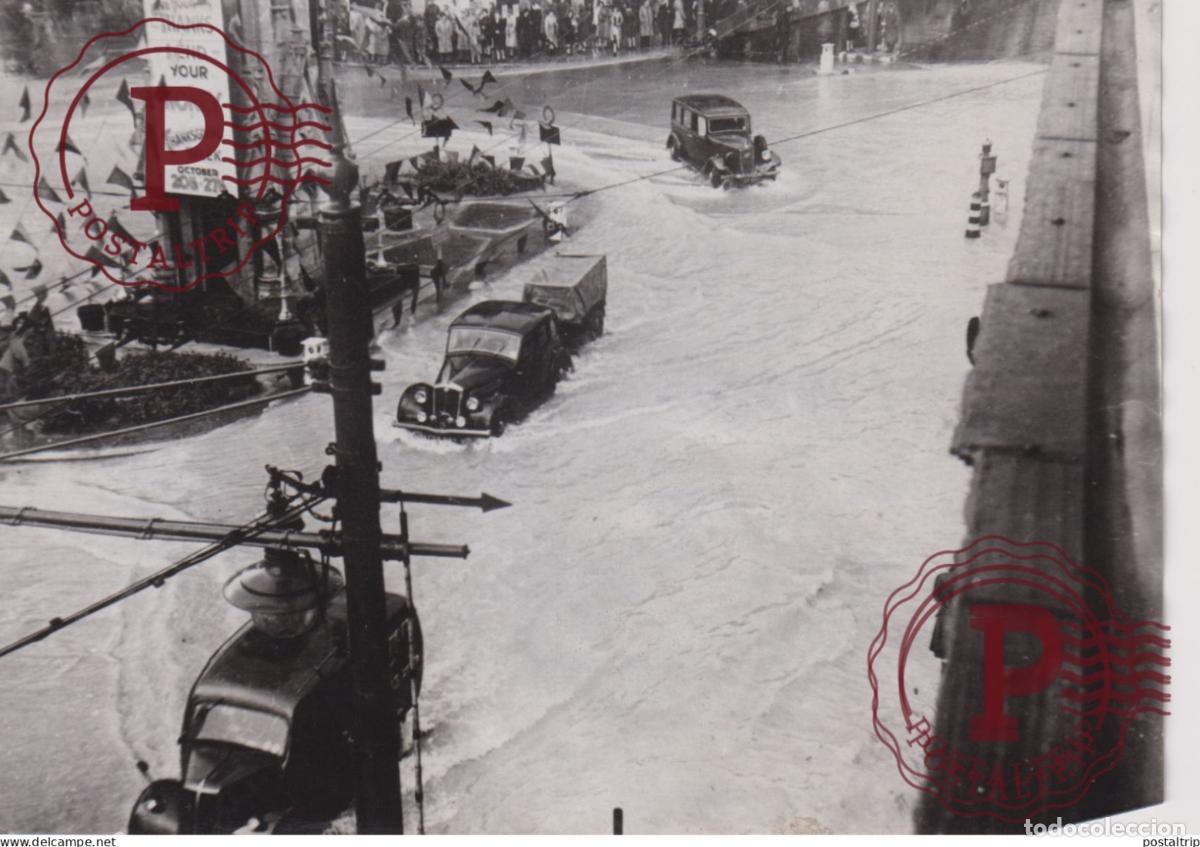 Fotografia antiga: HASTINGS ENGLAND UK 1945 18*13CM