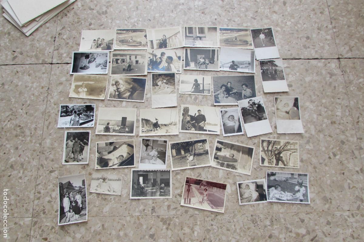 Fotograf&iacute;a antigua: 36 FOTOS DE FAMILIA A&Ntilde;OS 50..60..ZONA PAIS VASCO