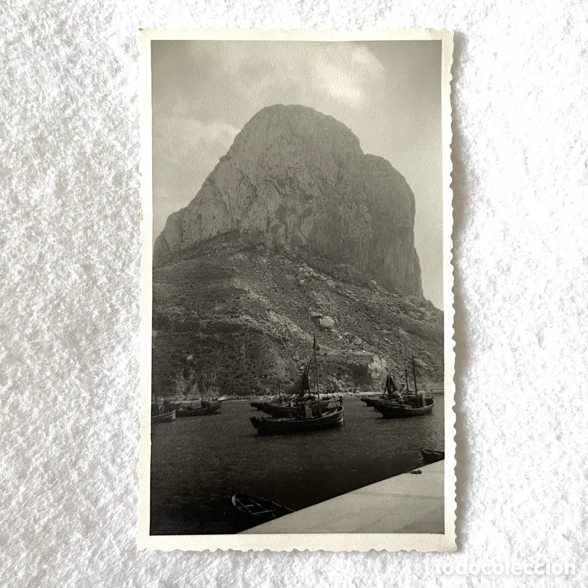 Fotograf&iacute;a antigua: FOTOGRAF&Iacute;A PE&Ntilde;&Oacute;N DE IFACH / CALPE / ALICANTE
