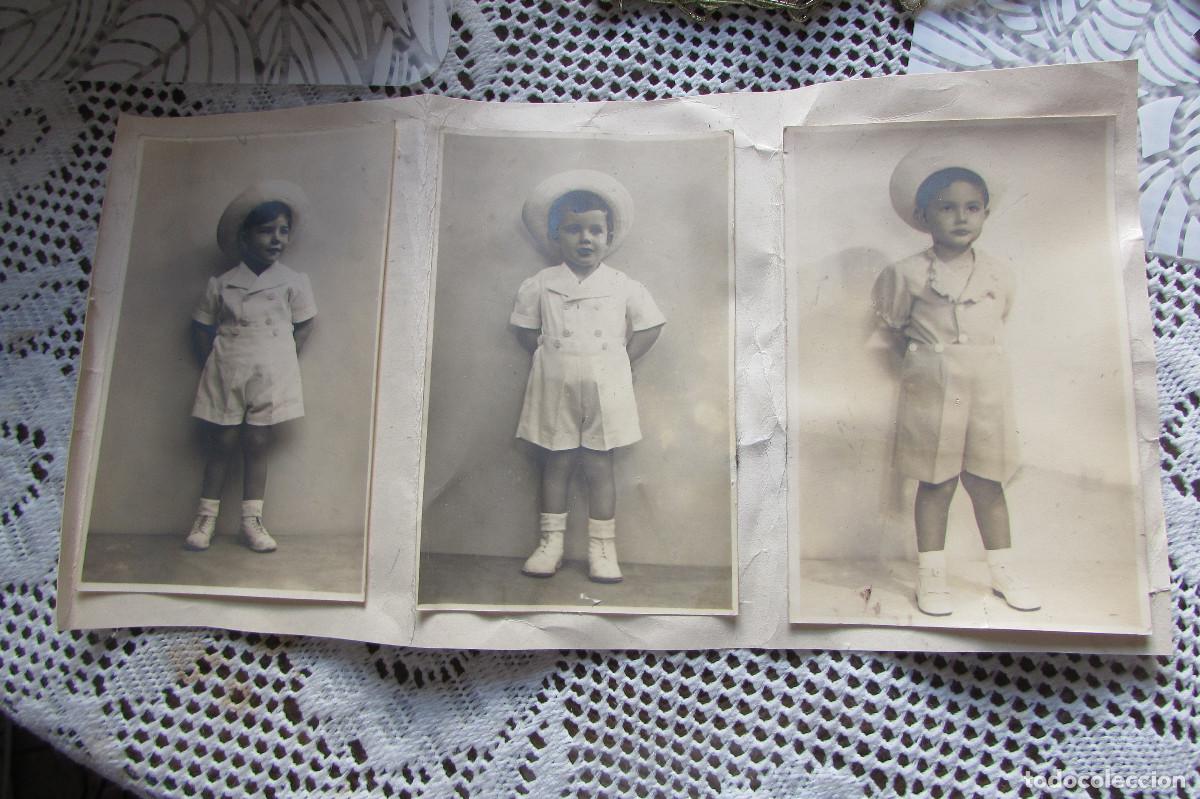 Fotograf&iacute;a antigua: LOTE FOTOS NI&Ntilde;OS A&Ntilde;OS 60S
