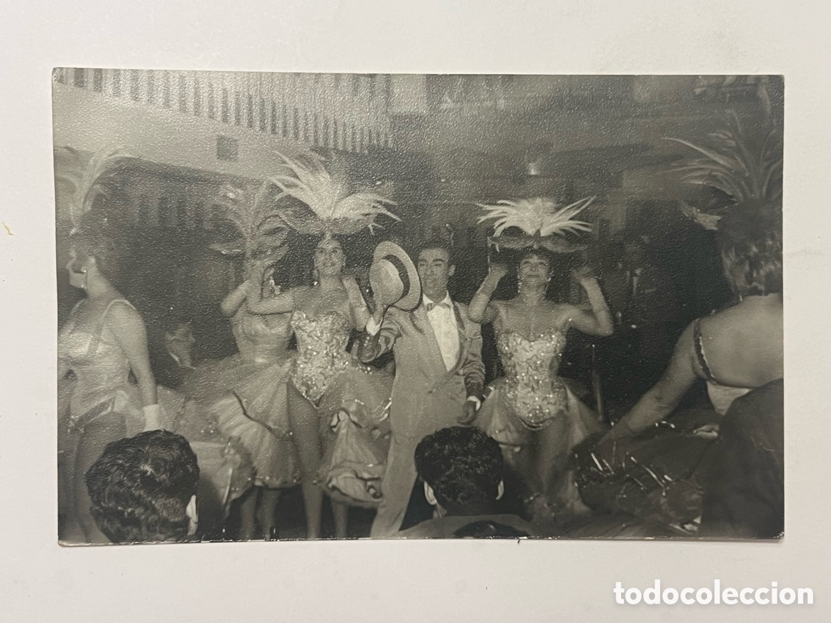Fotograf&iacute;a antigua: ALEJANDRO VARGAS y su Ballet.. la nueva voz de la Canci&oacute;n Espa&ntilde;ola&hellip; (h.1960?) Med&iacute;das: 14 x 9 cm