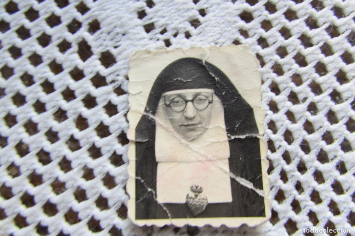 Fotograf&iacute;a antigua: FOTO TIPO CARNET MONJA..
