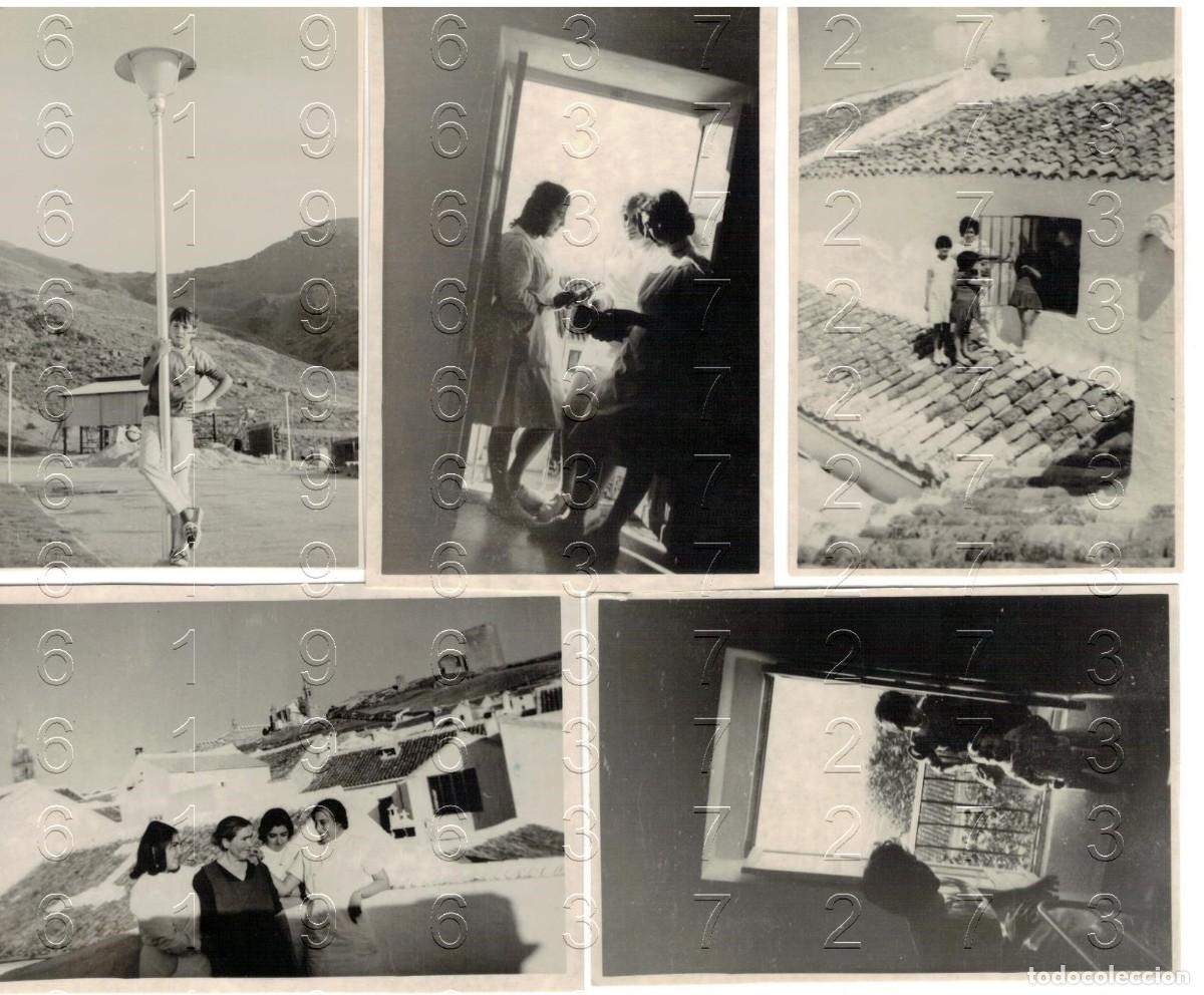 Fotograf&iacute;a antigua: GELVES SEVILLA FAMILIA VALENCIA DE LOS SANTOS 5 FOTOGRAFIAS ANTIGUAS UNICAS B47