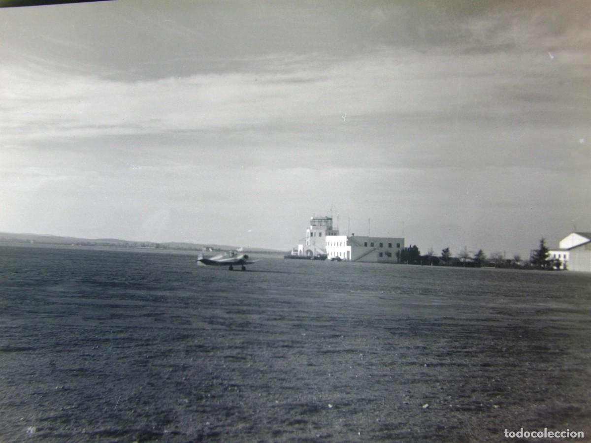 Fotograf&iacute;a antigua: CLICH&Eacute;, NEGATIVO EN CELULOIDE. BASE AEREA DE ARMILLA, GRANADA. A&Ntilde;OS 50. 9X6 CM
