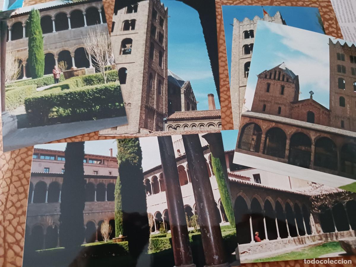 Fotograf&iacute;a antigua: 6 fotografias color, monestir de ripoll, a&ntilde;o 2000