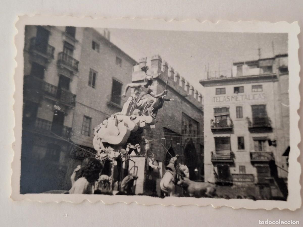 Fotograf&iacute;a antigua: ANTIGUA FOTOGRAFIA FALLAS DE VALENCIA FIESTAS DE SAN JOSE RV