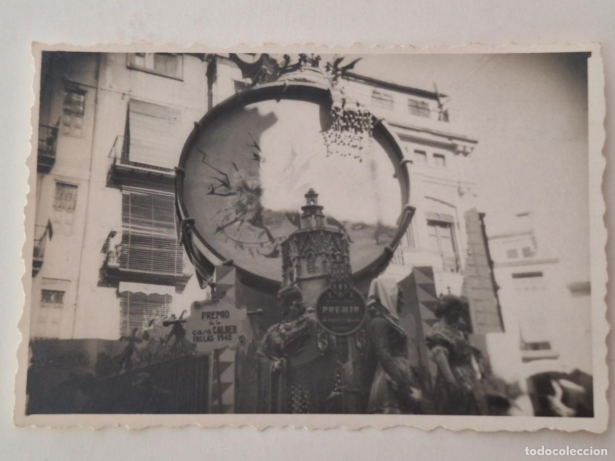 Fotograf&iacute;a antigua: ANTIGUA FOTOGRAFIA FALLAS DE VALENCIA FOTO GUZMAN FIESTAS DE SAN JOSE RV