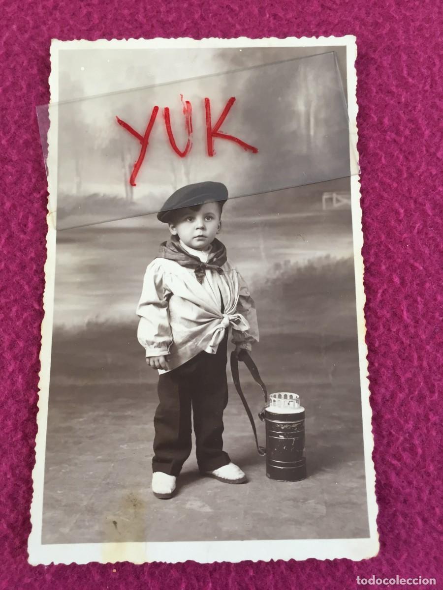 Fotograf&iacute;a antigua: FOTO FOTOGRAFIA DE NI&Ntilde;O BARQUILLERO DE LOS A&Ntilde;OS 20