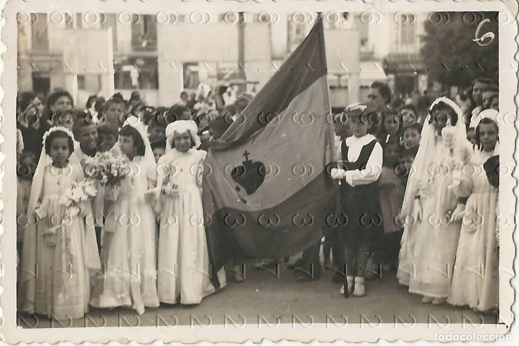 Fotografia antiga: MELILLA EL SAGRADO CORAZON ANTIGUA UNICA MANUEL CHOCLAN BARRERA 9X6 M29