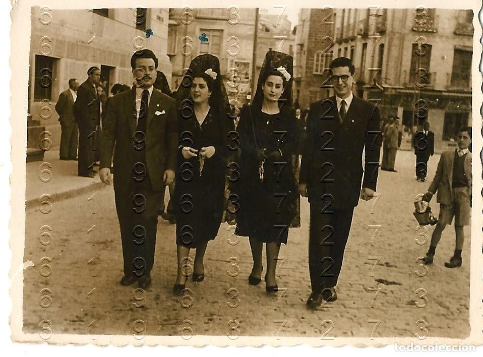 Fotograf&iacute;a antigua: JAEN SEMANA SANTA FOTOGRAFIA ANTIGUA UNICA 8X6 M29