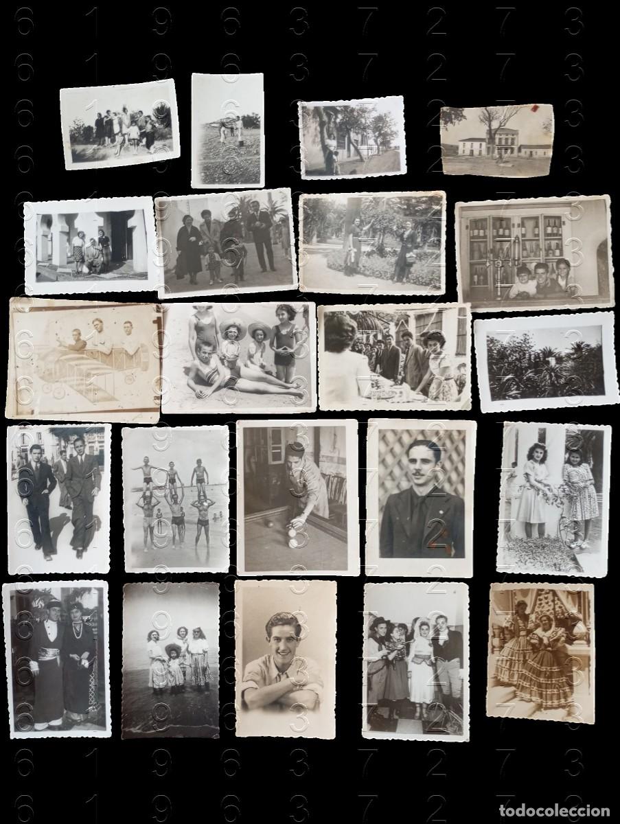 Fotograf&iacute;a antigua: MELILLA COLECCION 22 FOTOGRAFIAS MUY ANTIGUAS FAMILIA MANUEL CHOCLAN BARRERA M30