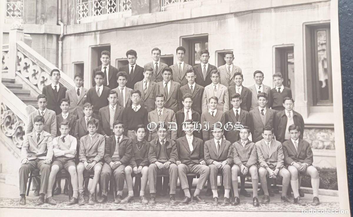Fotograf&iacute;a antigua: FOTOGRAFIA DEL COLEGIO DE NUESTRA SE&Ntilde;ORA DEL PILAR, MADRID, ALUMNOS DE 1957, FOTO J. BERINGOLA, MID