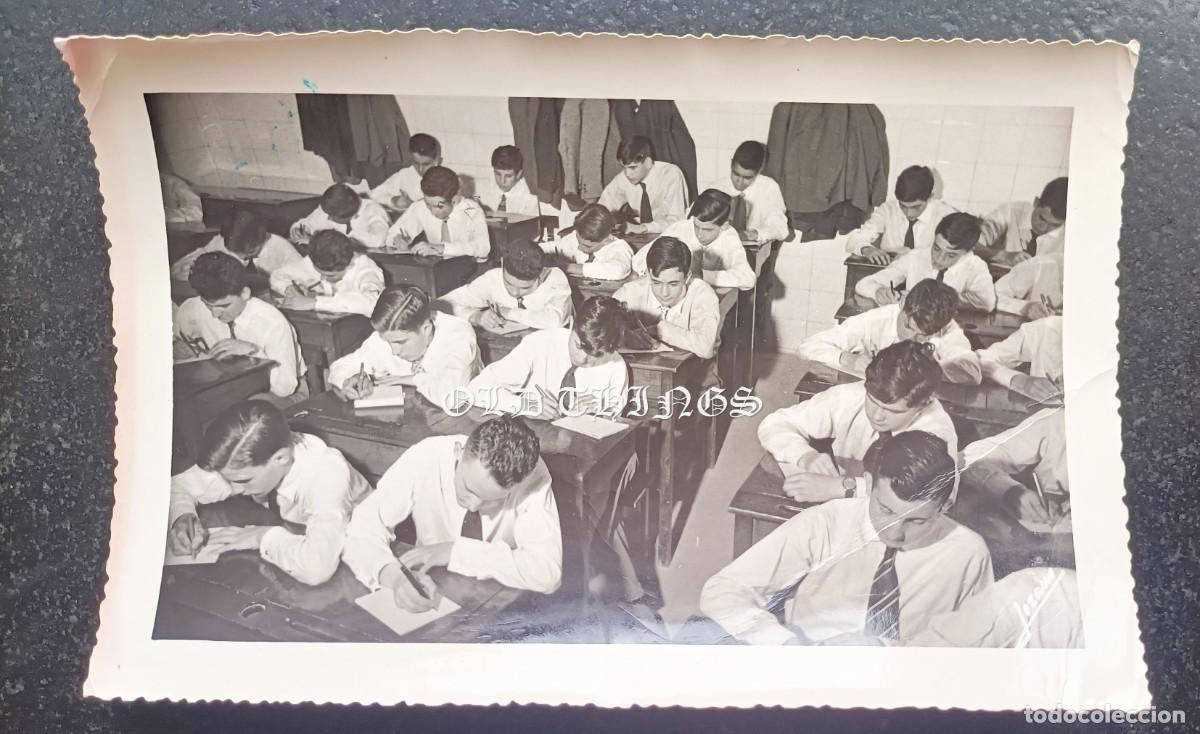Fotograf&iacute;a antigua: FOTOGRAFIA DE LOS ALUMNOS DEL COLEGIO DE NUESTRA SE&Ntilde;ORA DEL PILAR, MADRID, A&Ntilde;OS 50, FOTO LOZANO, MID