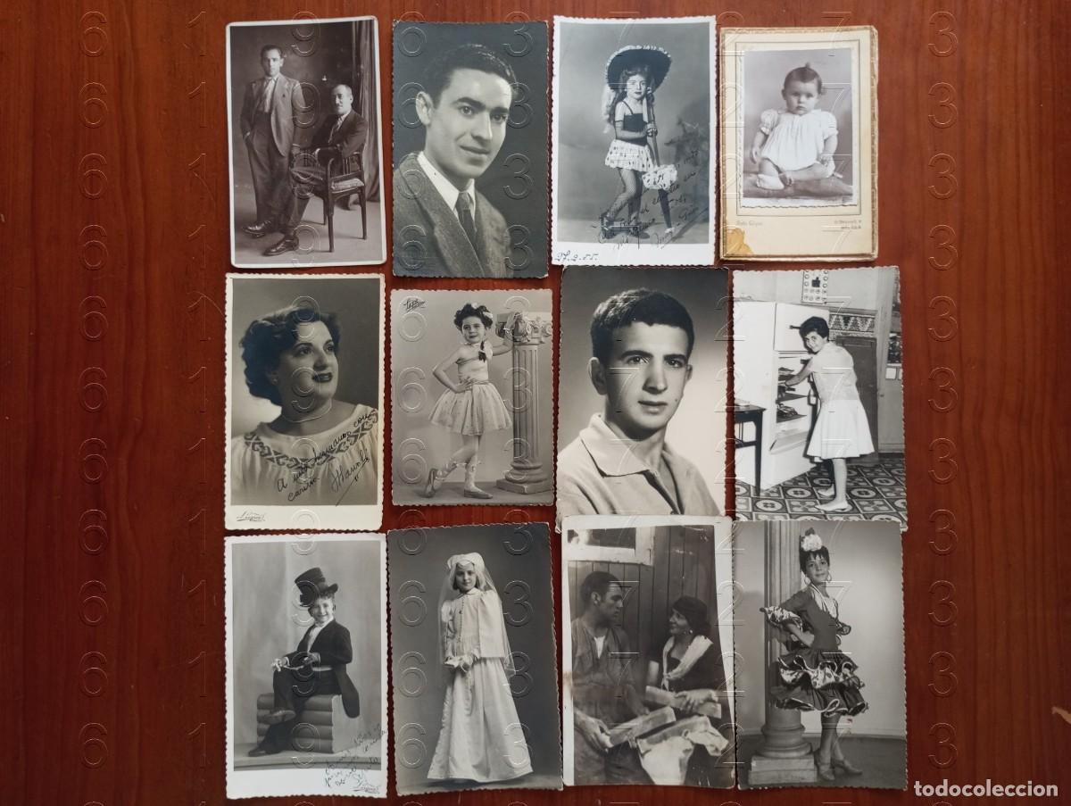 Photographie ancienne: MELILLA COLECCION 12 FOTOGRAFIAS MUY ANTIGUAS FAMILIA MANUEL CHOCLAN BARRERA U87