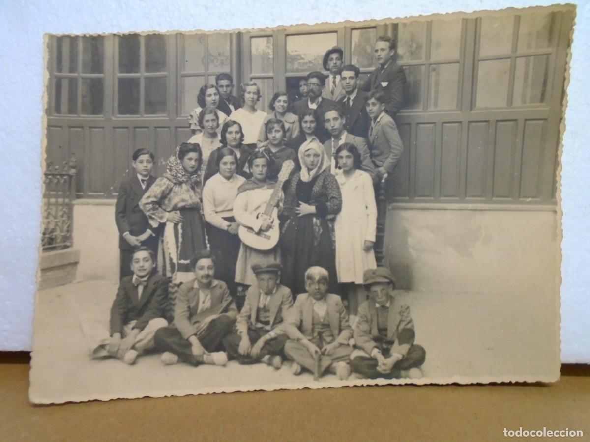 Photographie ancienne: HELLIN(ALBACETE)COLEGIO SUBVENCIONADO&rdquo;MELCHOR DE MACANAZ&rdquo;23/ABRIL/1934. FOTO-ART BUSHELL.