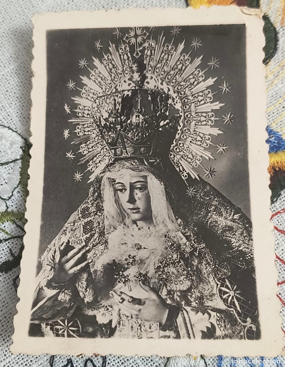 Fotograf&iacute;a antigua: FOTO ANTIGUA | VIRGEN DE LA ESPERANZA MACARENA - VELOX