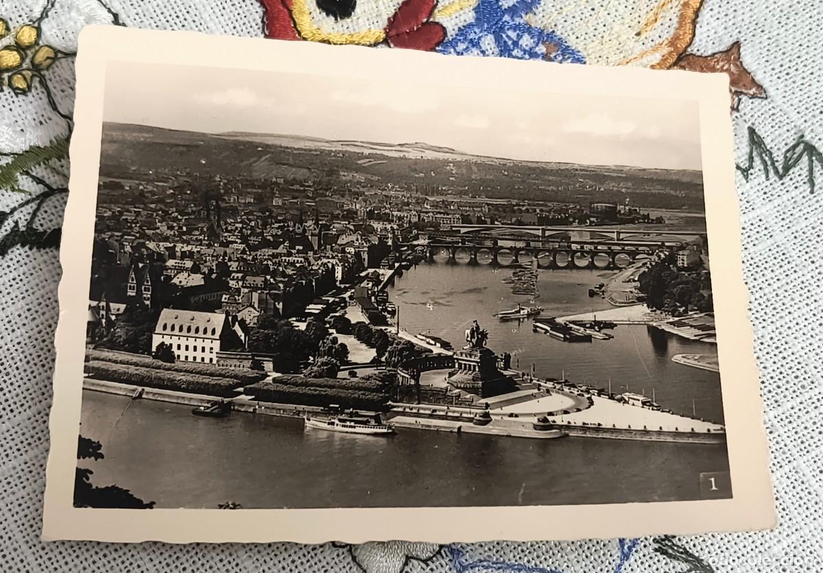 Fotograf&iacute;a antigua: FOTO ANTIGUA | PANOR&Aacute;MICA DEL RINC&Oacute;N ALEM&Aacute;N (DEUTSCHES ECK)