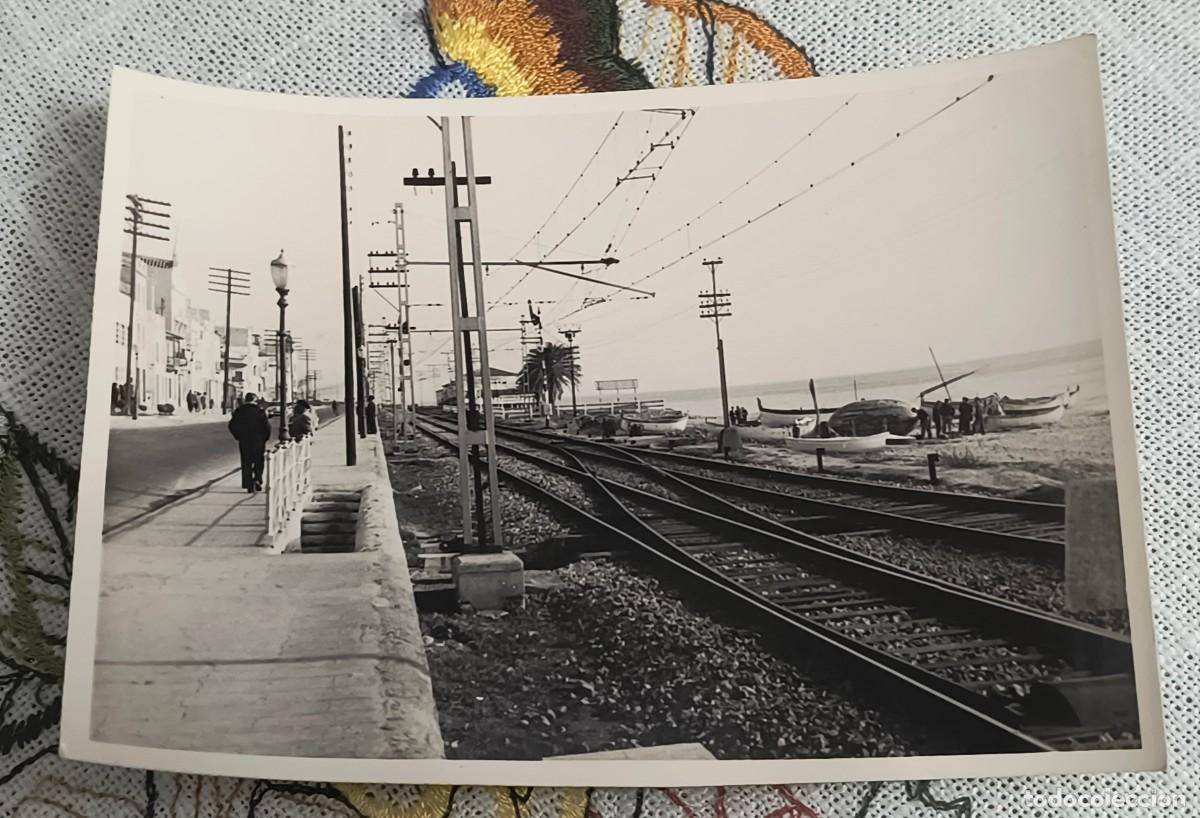 Fotograf&iacute;a antigua: FOTO ANTIGUA | V&Iacute;AS DE TREN