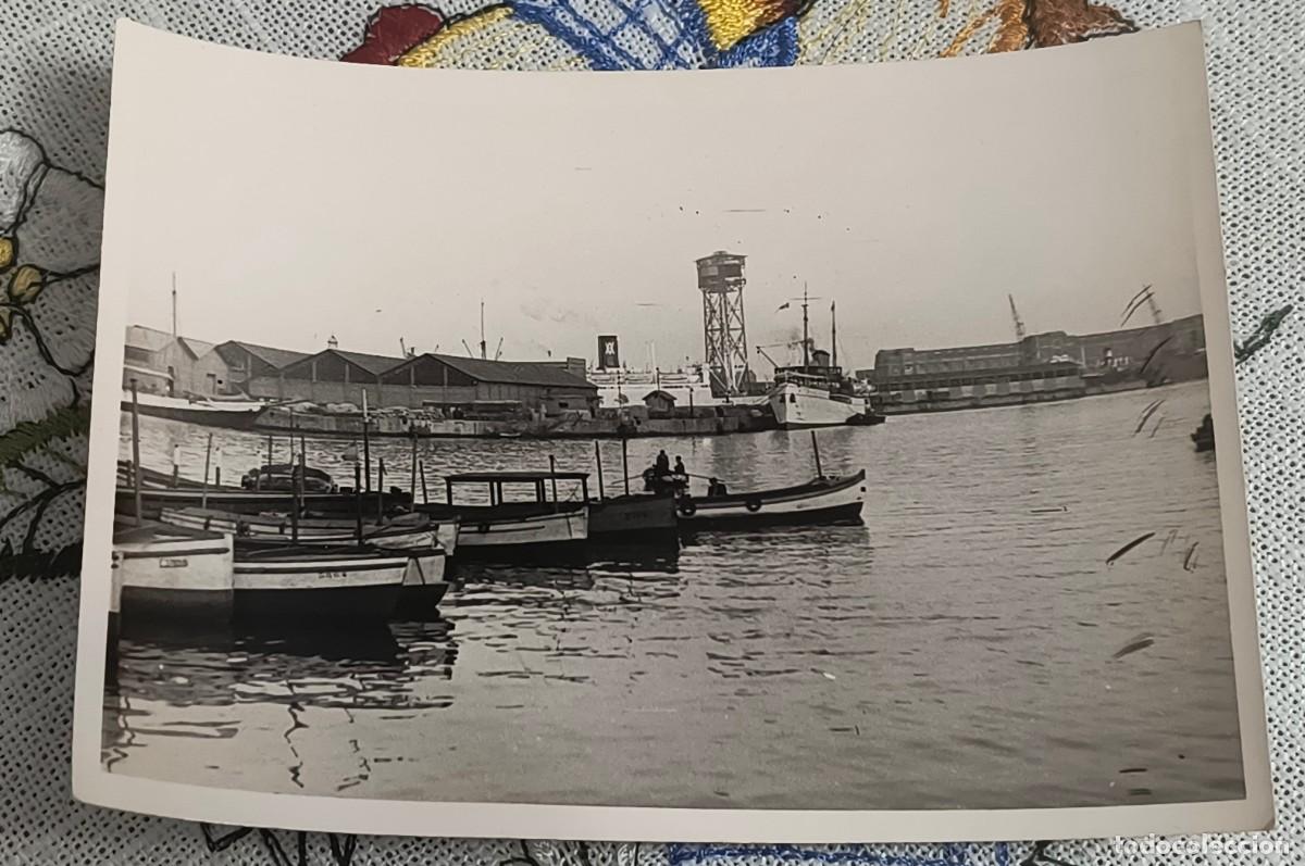 Fotograf&iacute;a antigua: FOTO ANTIGUA | PUERTO DE BARCELONA
