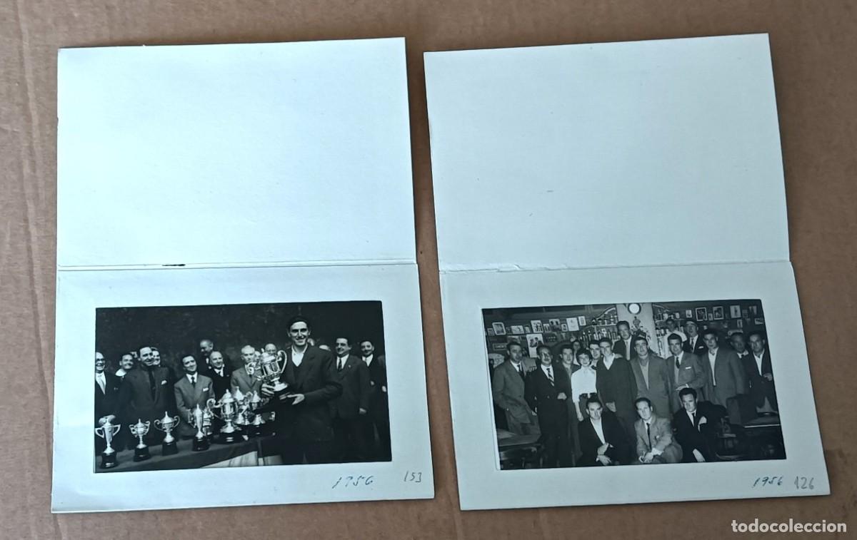 Fotograf&iacute;a antigua: Dos fotograf&iacute;as de entregas de premios y celebraci&oacute;n de 1956