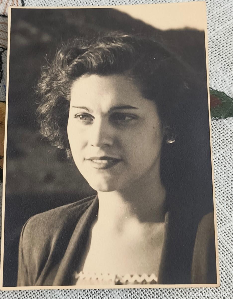 Fotografia antica: ANTIGUA FOTO | MUJER SONRIENDO