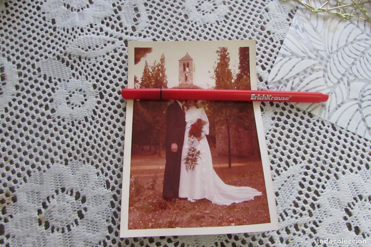 Fotograf&iacute;a antigua: FOTO NOVIOS BODA A&Ntilde;OS 80S