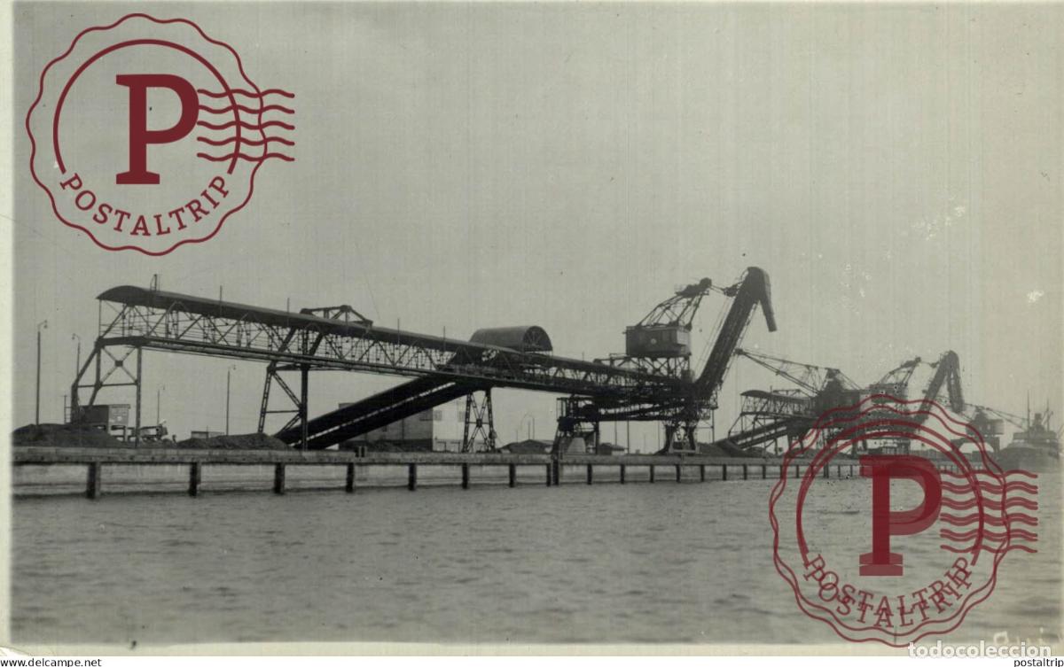 Fotografia antica: SEE BACK 14*9CM GRUE CRANE KRAAN