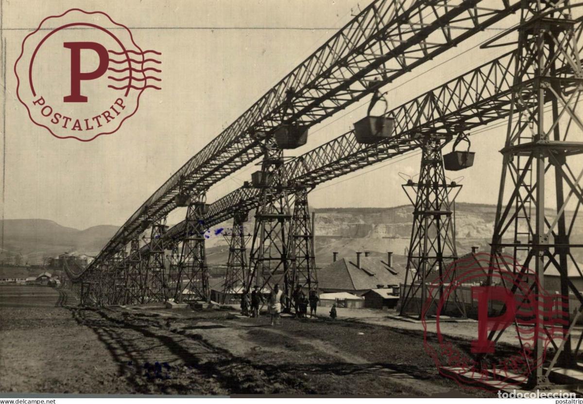 Fotografia antica: TRANSPORT MONORAILS TOTIS POLEN POLONIA 15*12CM GRUE CRANE KRAAN GRUA